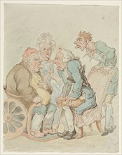 Doctor, late 1800s or early 1900s. Imitator of Thomas Rowlandson (British, 1756-1827). Pen and