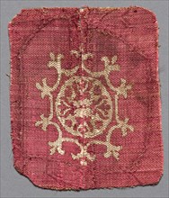 Ornament from a Tunic, Two Fragments Joined as One, 8th century. Syria, 8th century. Compound