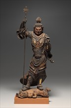 Guardian King of the North (Bishamonten), Kamakura Period (1185-1333). Japan, Kamakura Period
