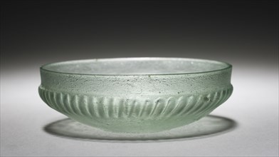 Patera Cup, 1-200. Italy, Roman, 1st-2nd Century. Molded glass; overall: 4.2 x 12.6 cm (1 5/8 x 4