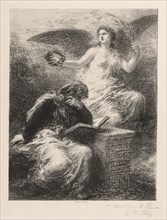 Glory, 1890. Henri Fantin-Latour (French, 1836-1904). Lithograph