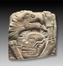 Stela Fragment, 600-950. Mexico, Veracruz?, 600-950 AD. Limestone; each: 31.8 x 30.8 x 12.2 cm (12