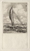 Swift Sailing Proa, Mulgrave Archipelago, Oceania, 1866. Charles Meryon (French, 1821-1868).