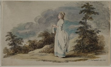 Susanne (The Artist's Daughter at the Age of Twenty-One), 1782. Daniel Chodowiecki (German,