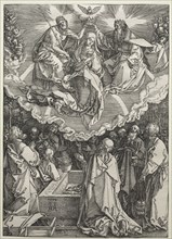 The Life of the Virgin: The Assumption and Coronation of the Virgin, 1510. Albrecht Dürer (German,