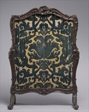 Fire Screen, c. 1750. France, 18th century. Wood and velvet panel; overall: 109.9 x 77.5 x 38.8 cm