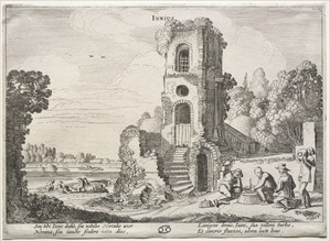 The Twelve Months: June. Jan van de Velde (Dutch, 1620-1662). Etching