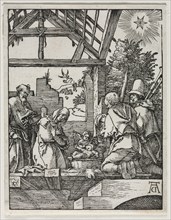 The Small Passion:  The Nativity. Albrecht Dürer (German, 1471-1528). Woodcut