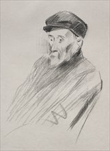 Pierre Auguste Renoir. Jean Louis Forain (French, 1852-1931). Lithograph