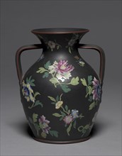 Vase, c. 1804-1810. Wedgwood Factory (British). Black basalt; diameter: 14.6 cm (5 3/4 in.);
