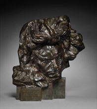 Head of Beethoven, 1891. Emile Antoine Bourdelle (French, 1861-1929). Bronze; overall: 59.2 x 42 x