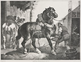 Le Maréchal français. Théodore Géricault (French, 1791-1824). Lithograph