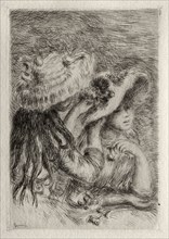 Le Chapeau epinglé, 1894. Pierre-Auguste Renoir (French, 1841-1919). Etching