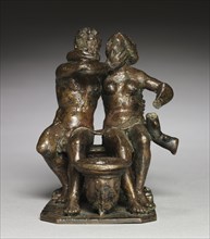 Adam and Eve, c. 1520. Workshop of Peter Vischer (German, 1487-1528). Bronze; overall: 14.6 x 12 x