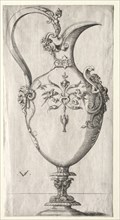 Design for a Ewer. Virgilius Solis (German, 1514-1562). Engraving