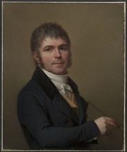 Self-Portrait, c. 1790s. Lié Louis Périn (French, 1753-1817). Oil on canvas; framed: 78 x 67 x 7 cm