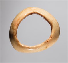 Ring, 700s - 900s. Iran, early Islamic period, 8th - 10th century. Bone; overall: 1.3 x 2.2 x 1.9