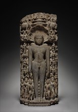 Parshva, 800s. Central India, 9th century. Sandstone; overall: 160.7 x 67 cm (63 1/4 x 26 3/8 in.).