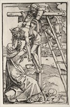 Descent from the Cross, 1505. Hans Baldung (German, 1484/85-1545). Woodcut