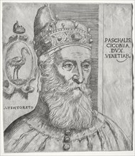 Portrait of Pasquale Cicogna, Doge of Venice. Jacopo Palma il Giovane (Italian, c. 1548-1628).