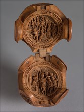 Prayer Nut with Scenes from the Life of St. James the Greater, c. 1500-1530. Adam Dircksz