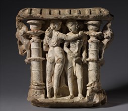 Lovers (Mithuna), c. 973. Northwestern India, Rajasthan, Sikar, Harshagiri, Pratihara Dynasty, 10th