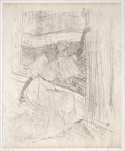 Yvette Guilbert:  Saluant le public, 1898. Henri de Toulouse-Lautrec (French, 1864-1901).