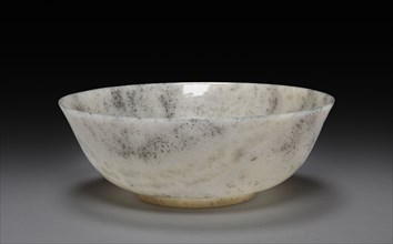 Bowl, 1736-1795. China, Qing dynasty (1644-1912), Qianlong mark and reign (1735-1795). Jade;