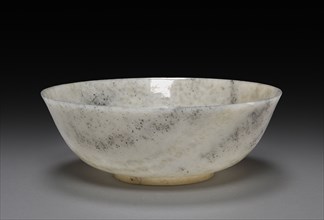 Bowl, 1736-1795. China, Qing dynasty (1644-1912), Qianlong mark and reign (1735-1795). Jade;