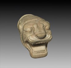 Lion's Head, 5th Century BC. Iran, Achamenid period. Marble; overall: 5.5 cm (2 3/16 in.).