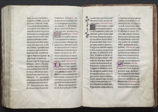 The Gotha Missal:  Fol. 160r, Text, c. 1375. And workshop Master of the Boqueteaux (French). Ink,