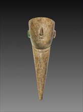 Figurine, 700s-900s. Iran, early Islamic Period, 8th-10th Century. Carved bone; overall: 3.1 cm (1