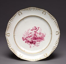 Plate (Assiette à cordonnet), 1752. Sèvres Porcelain Manufactory (French, est. 1740). Soft-paste