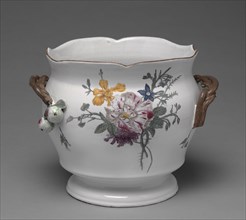 Wine Cooler, c. 1760. Joesph- Gaspard Robert Factory (French). Tin-glazed earthenware (faience)