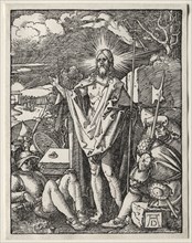 The Small Passion:  The Resurrection, 1509-1511. Albrecht Dürer (German, 1471-1528). Woodcut