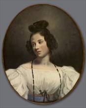 Mlle. Alexandrine-Julie de la Boutraye, c. 1832-1834. Eugène Delacroix (French, 1798-1863). Oil on