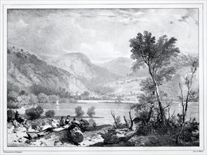 Lochkillin, 1826. Richard Parkes Bonington (British, 1802-1828). Lithograph