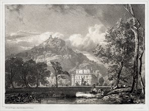 Argyle Castle, 1826. Richard Parkes Bonington (British, 1802-1828). Lithograph