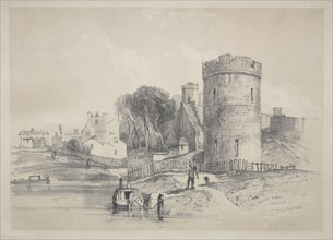 The Water Tower, Chester. John Skinner Prout (British, 1806-1876). Lithograph