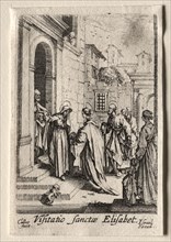 The Life of the Virgin:  The Visitation. Jacques Callot (French, 1592-1635). Etching