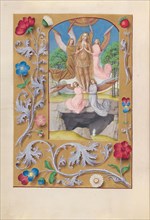 Hours of Queen Isabella the Catholic, Queen of Spain:  Fol. 193v, St. Mary Magdalene, c. 1500. And