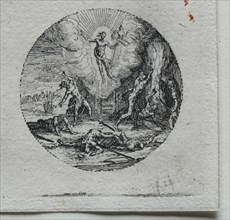 The Mysteries of the Passion:  The Transfiguration. Jacques Callot (French, 1592-1635). Etching