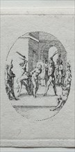 The Mysteries of the Passion:  The Flagellation. Jacques Callot (French, 1592-1635). Etching