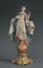 The Immaculate Conception, c. 1770. Ignaz Günther (German, 1725-1775). Painted and gilded wood;
