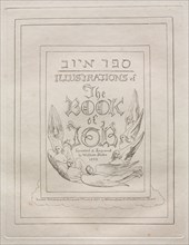 The Book of Job, 1825. William Blake (British, 1757-1827). Engraving