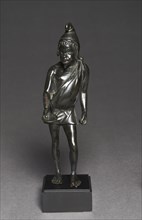 Statuette of a Beggar, 100-50 BC. Greece, Greco-Roman Period, late Ptolemaic Dynasty. Bronze, solid