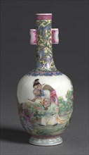 Vase:  Guyuexuan Ware, 1763-1795. China, Qing dynasty (1644-1912), Qianlong mark and reign