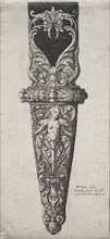 Design for Dagger Sheath. Wenceslaus Hollar (Bohemian, 1607-1677). Etching