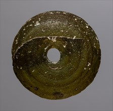 Spindle Whorl, 700s - 900s. Iran, early Islamic period, 8th - 10th century. Glass; overall: 0.7 x 2