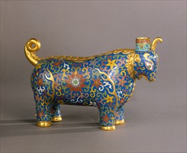 Container in the Form of a Unicorn, 1736-1795. China, Qing dynasty (1644-1912), Qianlong mark and